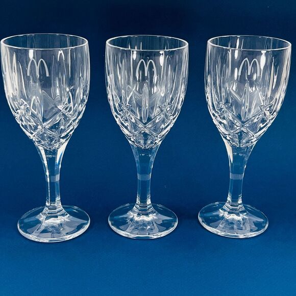 Mc Donald's Other - McDonalds Etched Logo Stemware (3) The Lodge Oak Brook Illinois Corporate Campus